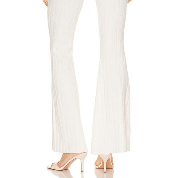x REVOLVE Amaran Knit Pants in Ivory Michael Costello, w/tags - Picture 5 of 7